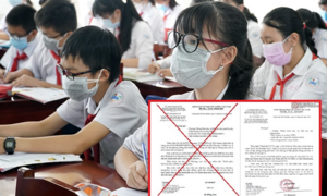Xuất hiện văn bản giả mạo cho học sinh nghỉ đến 21/2: Sở GD&ĐT TP.HCM chỉ đạo khẩn