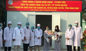Thêm 2 bệnh nhân nhiễm Covid-19 ở Vĩnh Phúc xuất viện 