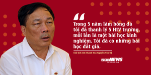 Bầu Đệ kỳ quái, bóng đá Thanh Hoá lạ nhất Việt Nam