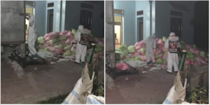 Nam thanh niên gom hơn 600kg khẩu trang y tế qua sử dụng