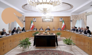 Phó Tổng thống Iran nhiễm Covid-19 ngồi sát Tổng thống khi họp nội các