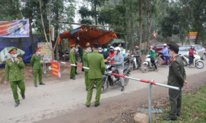 Tâm dịch Covid-19 ở Vĩnh Phúc sắp hết thời gian khoanh vùng, cách ly