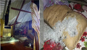 Mưa đá, dông lốc quật đổ cầu treo ở Lào Cai, 1 người thiệt mạng