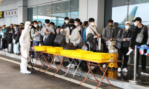 Sân bay Vân Đồn đón gần 2.000 hành khách từ Hàn Quốc