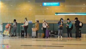 Khách trên chuyến bay VN50 về Tân Sơn Nhất âm tính với Covid-19