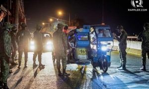 Ảnh: Thủ đô Manila bắt đầu phong tỏa chống Covid-19