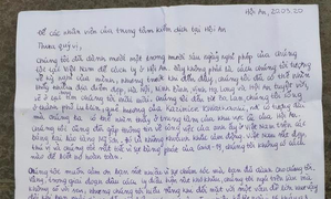 Du khách Ba Lan dùng Google dịch viết thư tay xúc động cảm ơn Việt Nam