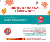 Dịch Covid-19: Công dân cần hạn chế đi lại giữa các nước và về Việt Nam