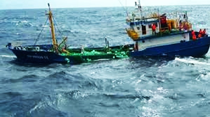 Hỗ trợ 8 ngư dân bị Trung Quốc đâm chìm tàu ở Hoàng Sa