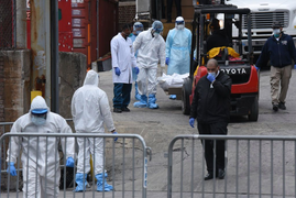 Quan chức New York đề xuất chôn tạm xác bệnh nhân Covid-19 trong công viên