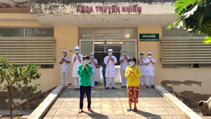 Hai bệnh nhân nhiễm Covid-19 cuối cùng ở Bình Thuận ra viện