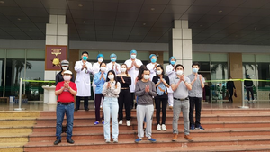 Thêm 9 bệnh nhân mắc COVID-19 được công bố khỏi bệnh