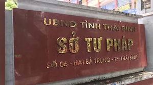 Nhân viên bị bắt vì liên quan Đường Nhuệ, lãnh đạo Sở Tư pháp Thái Bình nói gì?