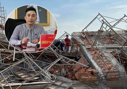 Bộ LĐ-TB&XH thăm hỏi, động viên các nạn nhân vụ sập tường ở Đồng Nai