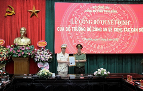 Đại tá Vũ Hồng Quang làm Giám đốc Công an tỉnh Cao Bằng