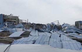 Chồng chết sau cơn lốc xoáy kinh hoàng, vợ không đủ tiền thuê kèn trống đưa tang