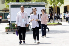 Hà Nội công bố đáp án các môn thi vào lớp 10 công lập