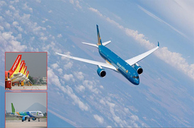 COVID-19 tái bùng phát, số chuyến bay của Vietnam Airlines giảm 5 lần