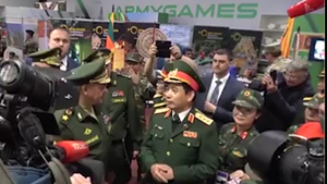 Thắng nghẹt thở trước Trung Quốc, Nga giành Huy chương vàng Tank Biathlon 2020