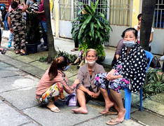 Hầm chứa tro cốt ở chùa Kỳ Quang 2 trước ngày người dân vào nhận diện