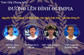 Những chiến thuật thi đấu đặc biệt của quán quân Đường lên đỉnh Olympia 2020