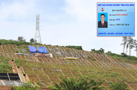 Bác tin Hòa Bình dừng thi công khẩu hiệu 11 chữ hết gần 11 tỷ đồng