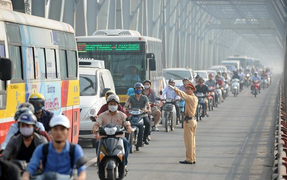 Hà Nội phân luồng giao thông phục vụ Đại hội Đảng bộ lần thứ XVII