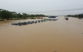 Lũ trên các sông ở Quảng Nam đang xuống chậm