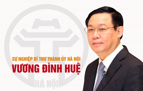 Infographic: Sự nghiệp Bí thư Thành ủy Hà Nội Vương Đình Huệ