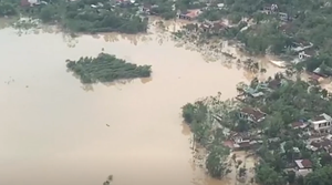 Video: Hiện trường sạt lở thủy điện Rào Trăng 3 nhìn từ trực thăng cứu hộ