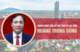 Infographic: Sự nghiệp tân Bí thư Tỉnh ủy Hà Tĩnh Hoàng Trung Dũng