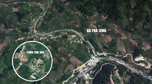 Dựng nhà tạm cho dân ở ngôi làng bị ‘xóa sổ’ sau sạt lở núi