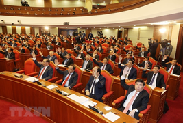 Ảnh: Hơn 6.000 người cùng xe bọc thép xuất quân bảo vệ Đại hội XIII của Đảng