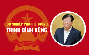 Infographic: Sự nghiệp Phó Thủ tướng Trịnh Đình Dũng