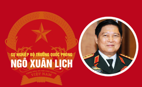 Infographic: Sự nghiệp Bộ trưởng Quốc phòng Ngô Xuân Lịch