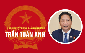 Infographic: Sự nghiệp Bộ trưởng Công Thương Trần Tuấn Anh