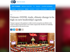 Video: Truyền thông quốc tế đưa tin đậm nét về Đại hội XIII của Đảng