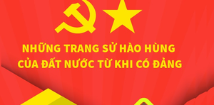 Infographic: Những trang sử hào hùng của đất nước từ khi có Đảng