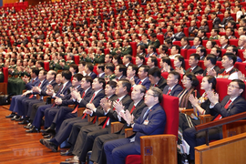 Ảnh: Khai mạc trọng thể Đại hội Đại biểu toàn quốc lần thứ XIII của Đảng