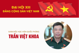 Infographic: Sự nghiệp Giám đốc Học viện Quốc phòng Việt Nam Trần Việt Khoa