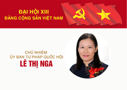 Infographic: Sự nghiệp Chủ nhiệm Ủy ban Tư pháp Quốc hội Lê Thị Nga