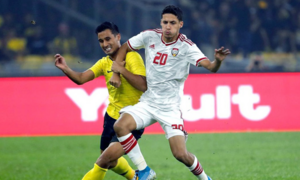 Trực tiếp UAE 4-0 Malaysia: Đội khách vỡ trận