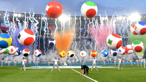 Ảnh: Lễ khai mạc EURO 2020 rực lửa, đầy màu sắc