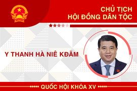 Infographic: Sự nghiệp Chủ tịch Hội đồng Dân tộc Y Thanh Hà Niê Kđăm