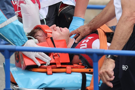 Nhà vô địch Olympic chấn thương nặng trên đường đua xe đạp BMX