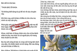 TP.HCM: Mời 3 chủ tài khoản Facebook liên quan vụ 'bác sĩ Khoa' lên làm việc