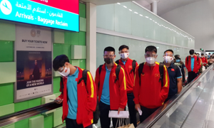 Tuyển Việt Nam đến UAE, chuẩn bị đấu Trung Quốc ở vòng loại World Cup 2022