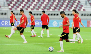 Đội Trung Quốc đổi sân tập vì tuyển Việt Nam