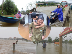 Ảnh: Người phố cổ Hội An tất bật dọn rác thải, bùn lầy sau lũ