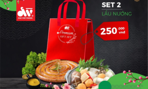 Đón Tết hiện đại - Khám phá Set quà Tết Lẩu nướng của Đức Việt